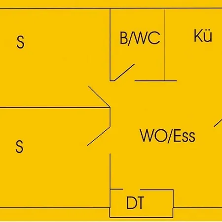 Möwe DG ( 4 Pers - 52 m2) Apartment